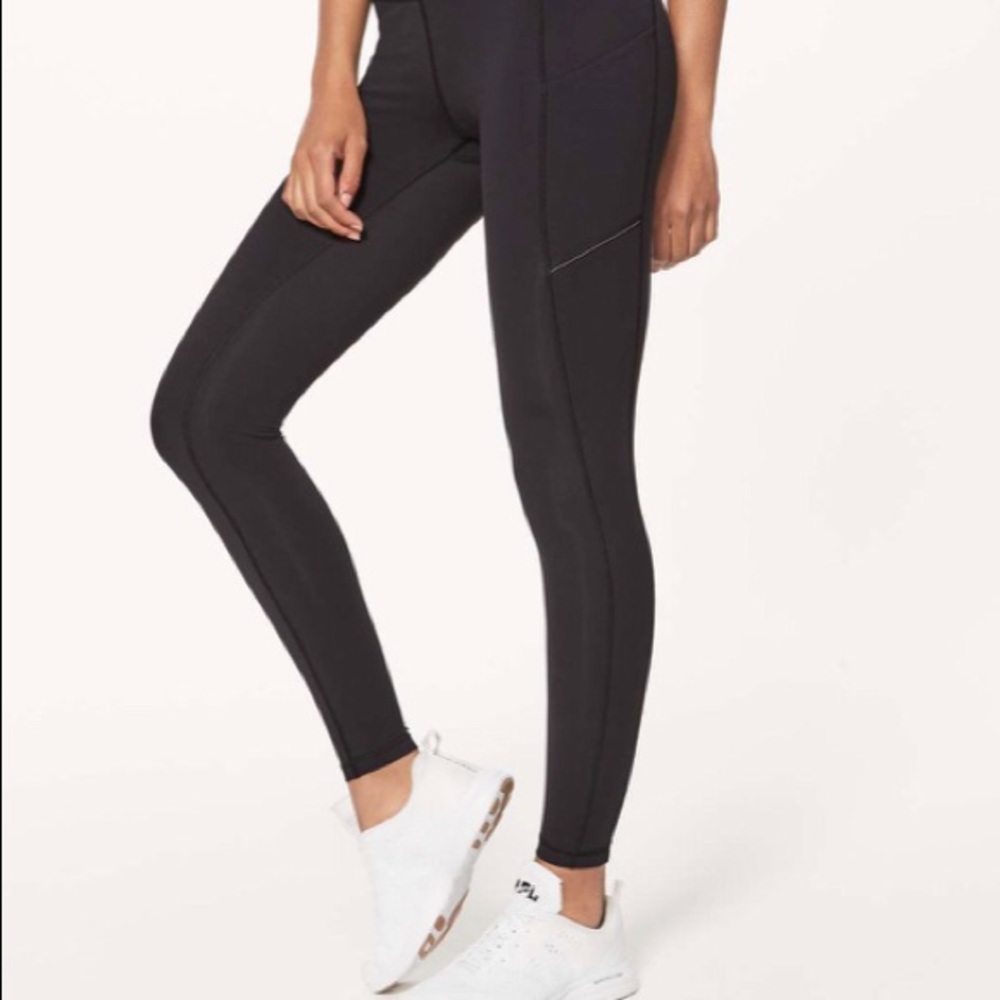 Lululemon Speed Up Tight 28” size 6 black